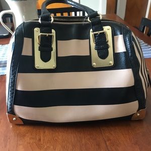 Aldo Striped Handbag